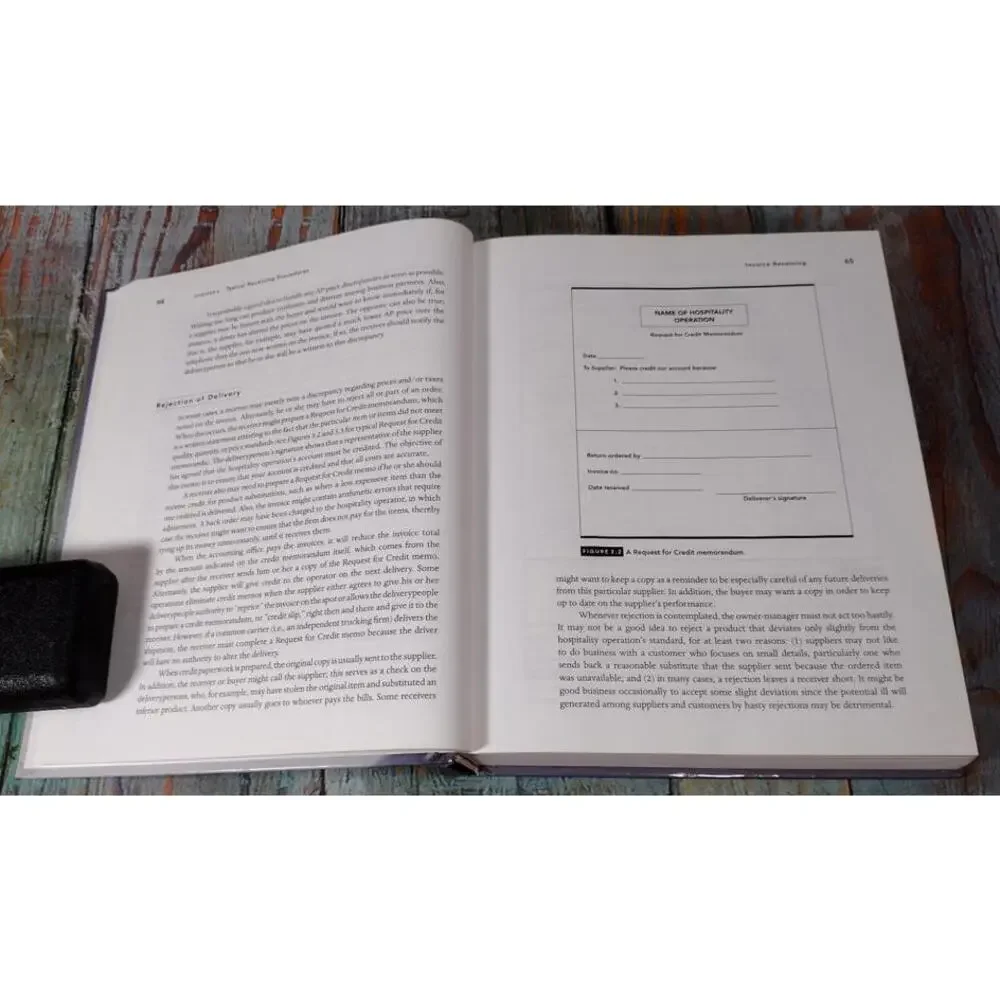 Purchasing,‎ Cost Control, and Menu Management - Professional Culinary Textbook